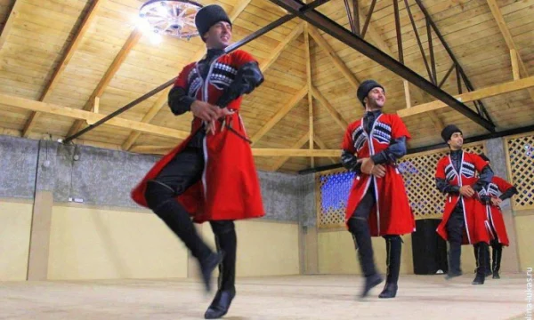 Абхазское застолье в с.Лыхны